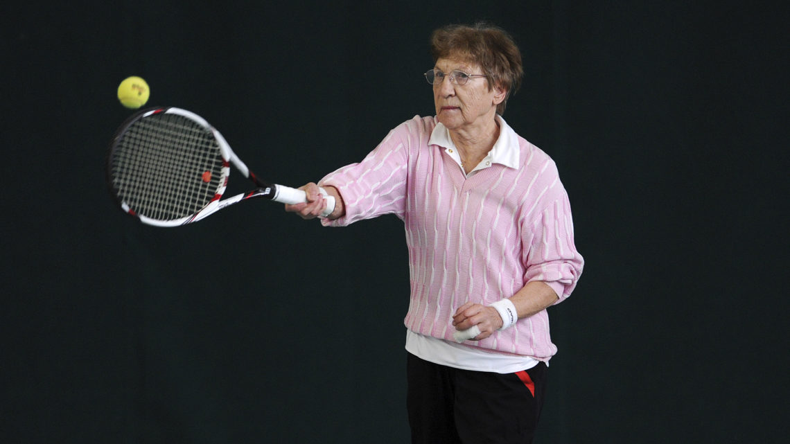 Beatrice Wettstein Tennis Seniorin 82 Jahre