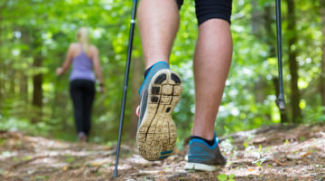 Nordic Walking Trend Gesundheit Natur