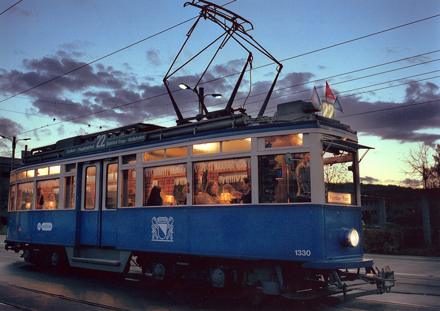 Fondue Tram Zürich Fondue-Hotspots