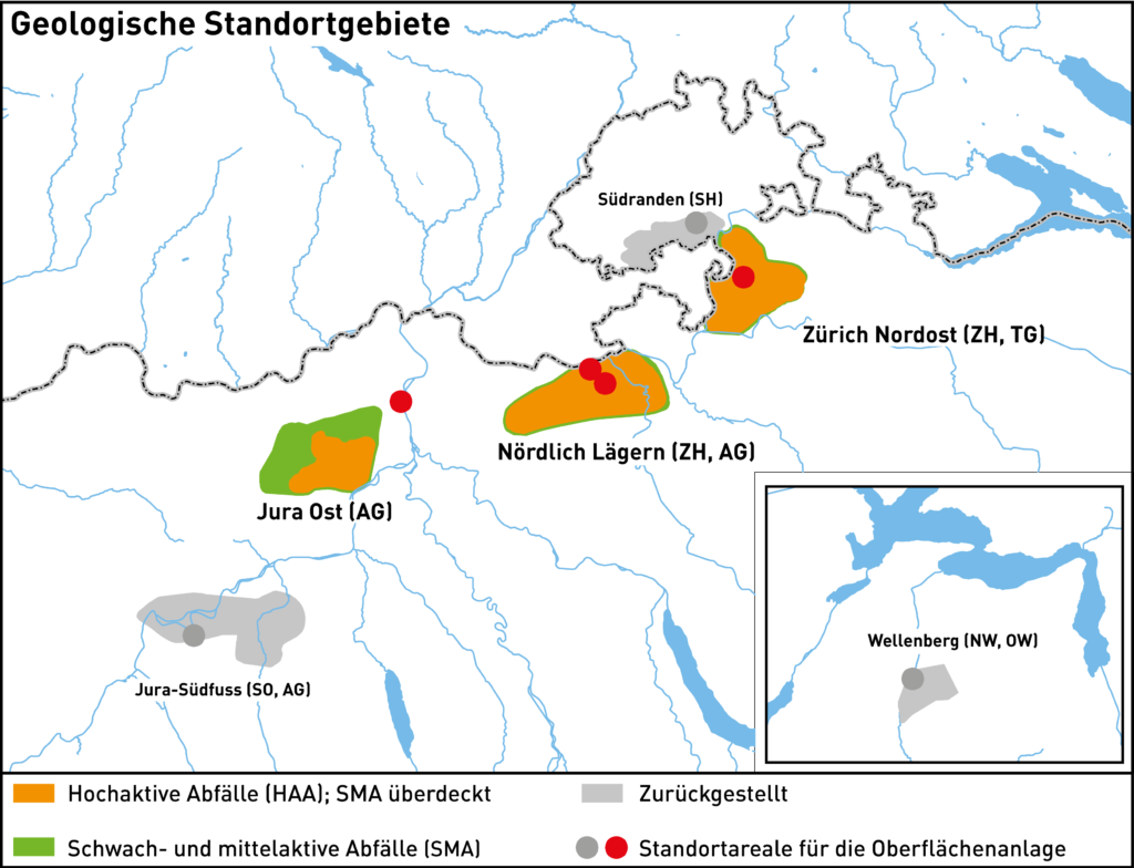 Nagra Tiefbohrungen Geologische Standortgebiete Etappe trendsandstyles