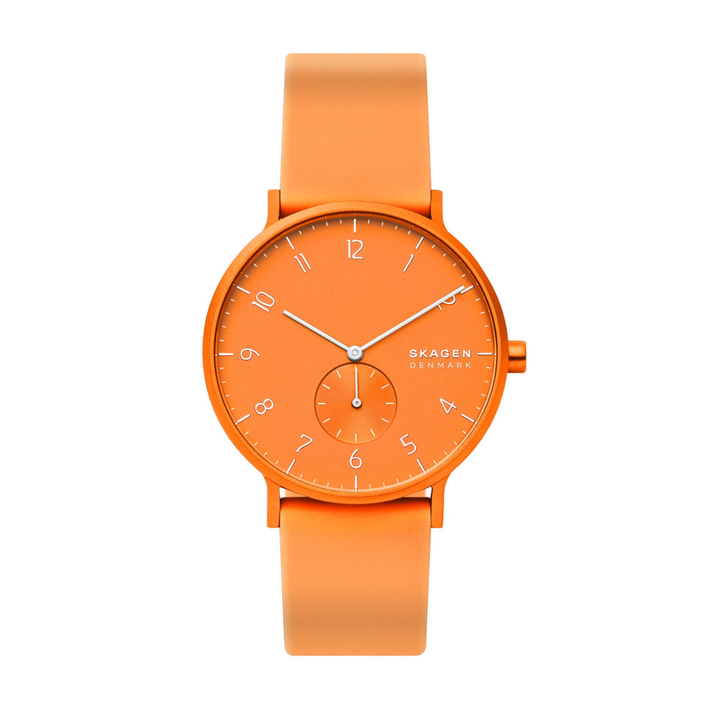 Skagen Aaren Kulor Neon orange Modell trendsandstyle