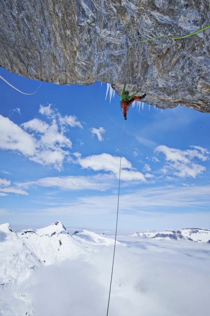 Roger Schäli Eiger Berge Profialpinist obs/Küchler Kommunikation/Nicolas Hojac trends&style