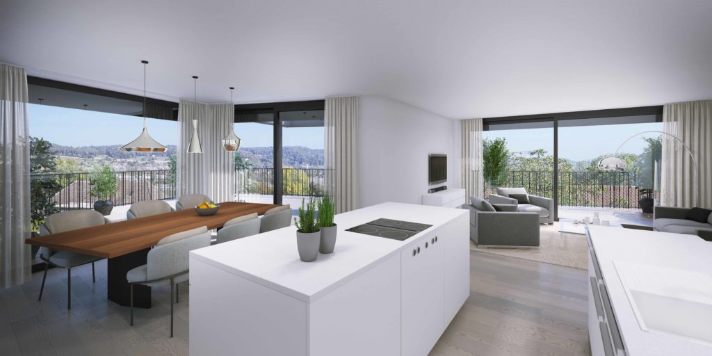 Gebenstorf Vogelsang BENTO Immobilien Innensicht Küche trendsandstyle