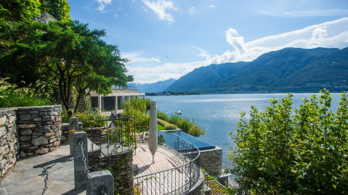 KLAFS Sauna Lago Maggiore Ascona Aussicht trendsandstyle