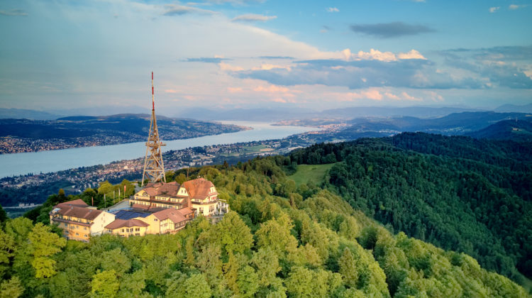 Uto Kulm Hotel Drohne Bild