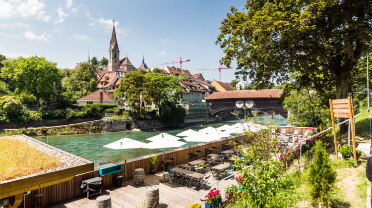 Outdoor Gastronomie Terasse Triebgut Baden